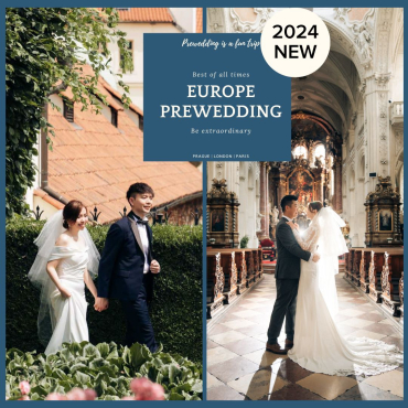 2024 Europe Prewedding Tour  | 歐洲婚紗攝影檔期